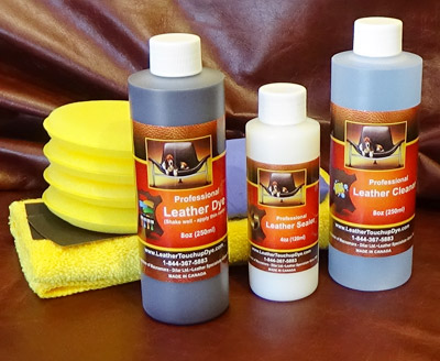 Leather Dye Repair Kit Large 8oz Leathertouchupdye Com